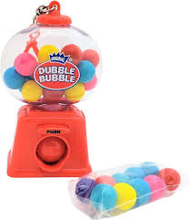 Dubble Bubble Gumball Dispenser Key Ring