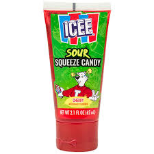 ICE Sour Squeez Candy - Cherry