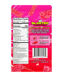 1UP Blasted Sour Belts - Strawberry